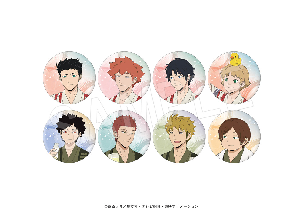 トレーディング和紙風缶バッジ TypeB | ワールドトリガー | 東映