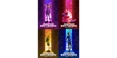 主人公・天馬トモロウ＆ゲッコーモンに続きメインキャラクターのキャラクタービジュアルを公開！