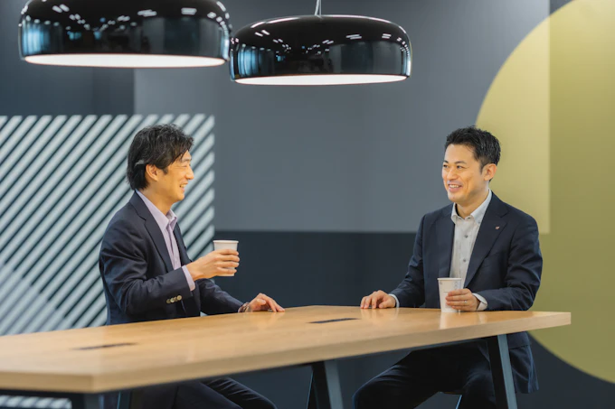 EYストラテジー・アンド・コンサルティング株式会社への取材の写真