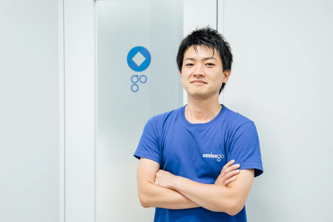 柿澤仁さんへの取材の写真