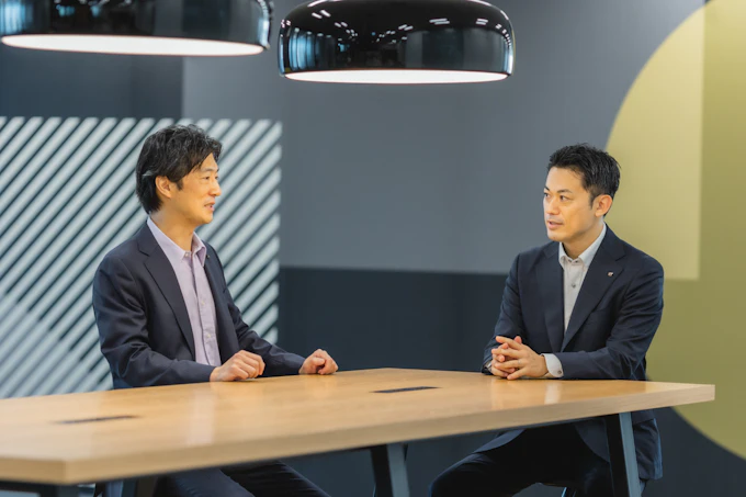 EYストラテジー・アンド・コンサルティング株式会社への取材の写真