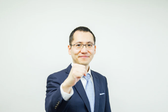 伊勢田篤史さんへの取材の写真
