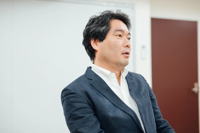 I-GLOCALグループへの取材の写真