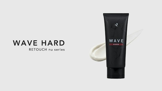 【新商品】自然なツヤで、しっかりキープ。WAVE HARDが登場しました。