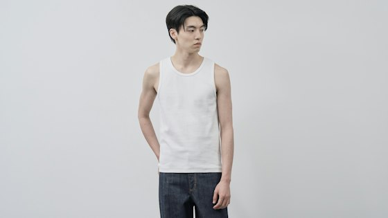 Pack Tank Top -肌着じゃない、魅せるインナー-