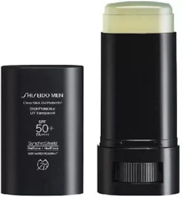 【日焼け止めならコレ！】
SHISEIDO メン
クリアスティック UVプロテクター