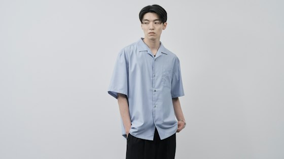 Italian Open-Collar S/S Shirt -夏の大人に、ちょうどいい開襟シャツを-