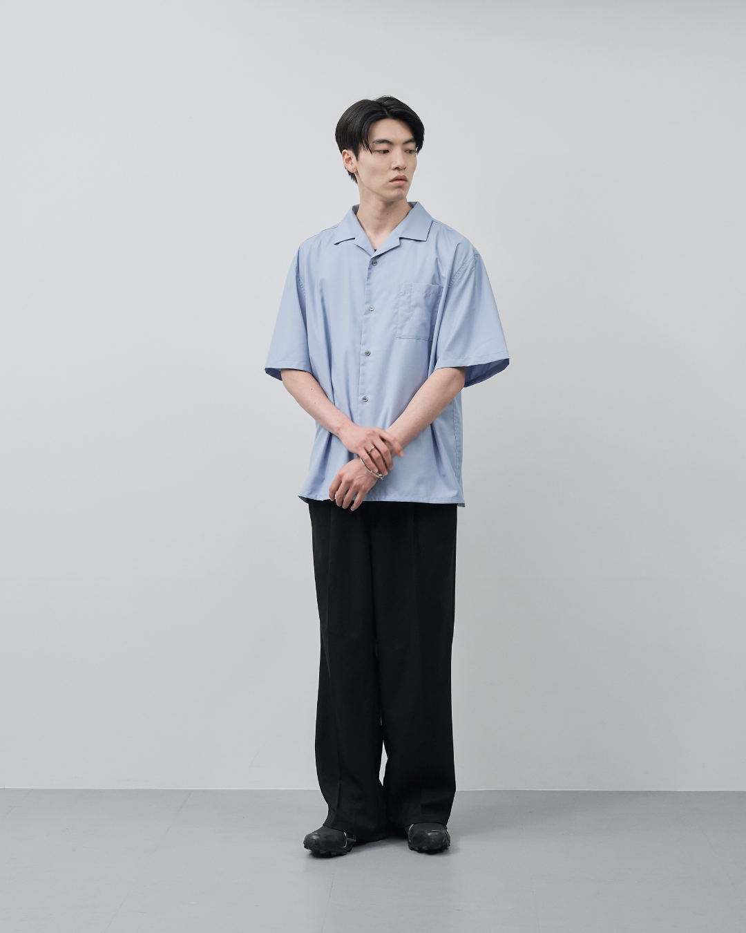 Italian Open-Collar S/S Shirt -夏の大人に、ちょうどいい開襟シャツ