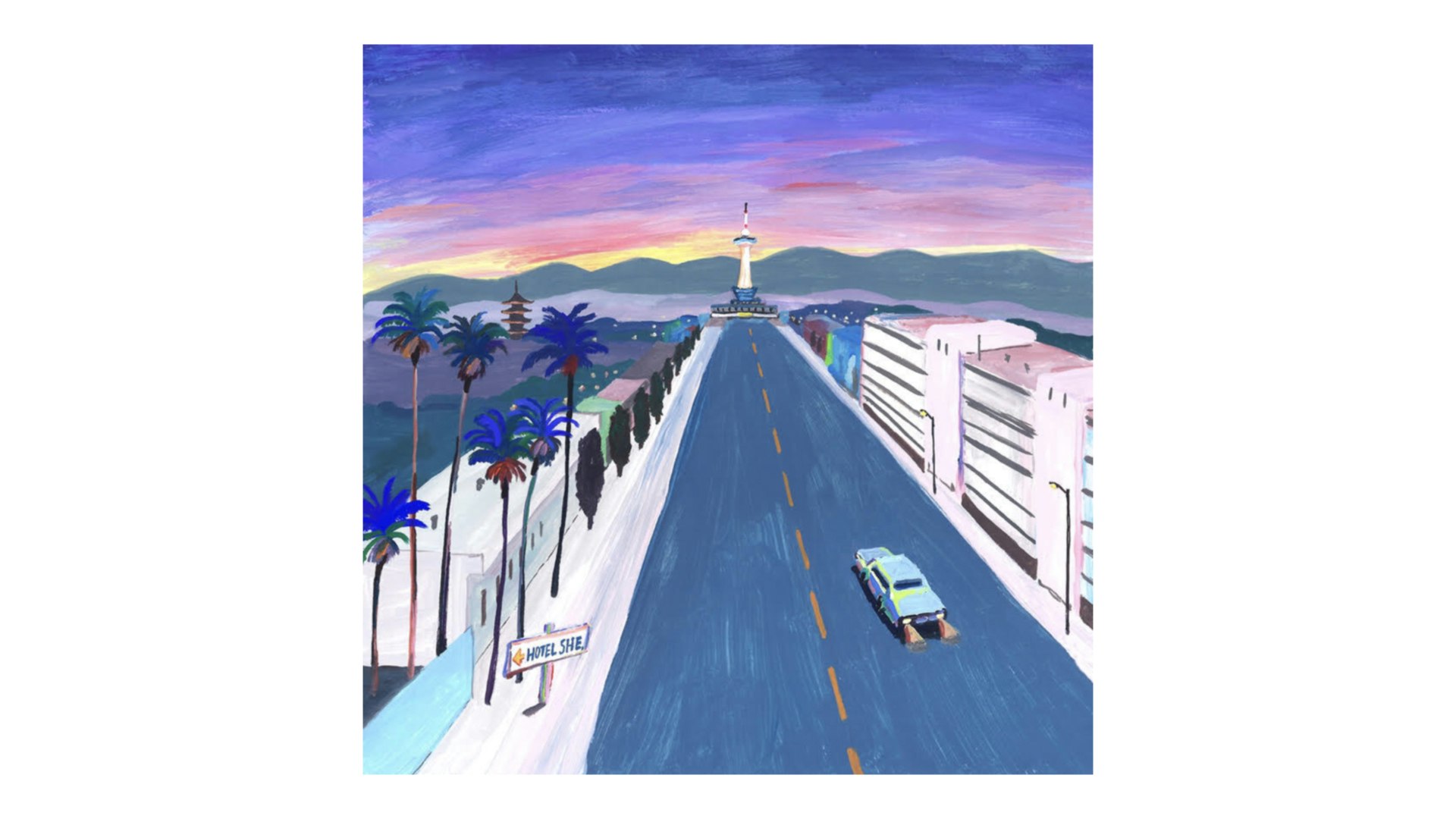 イラストレーター辰巳菜穂さんによるイメージビジュアル