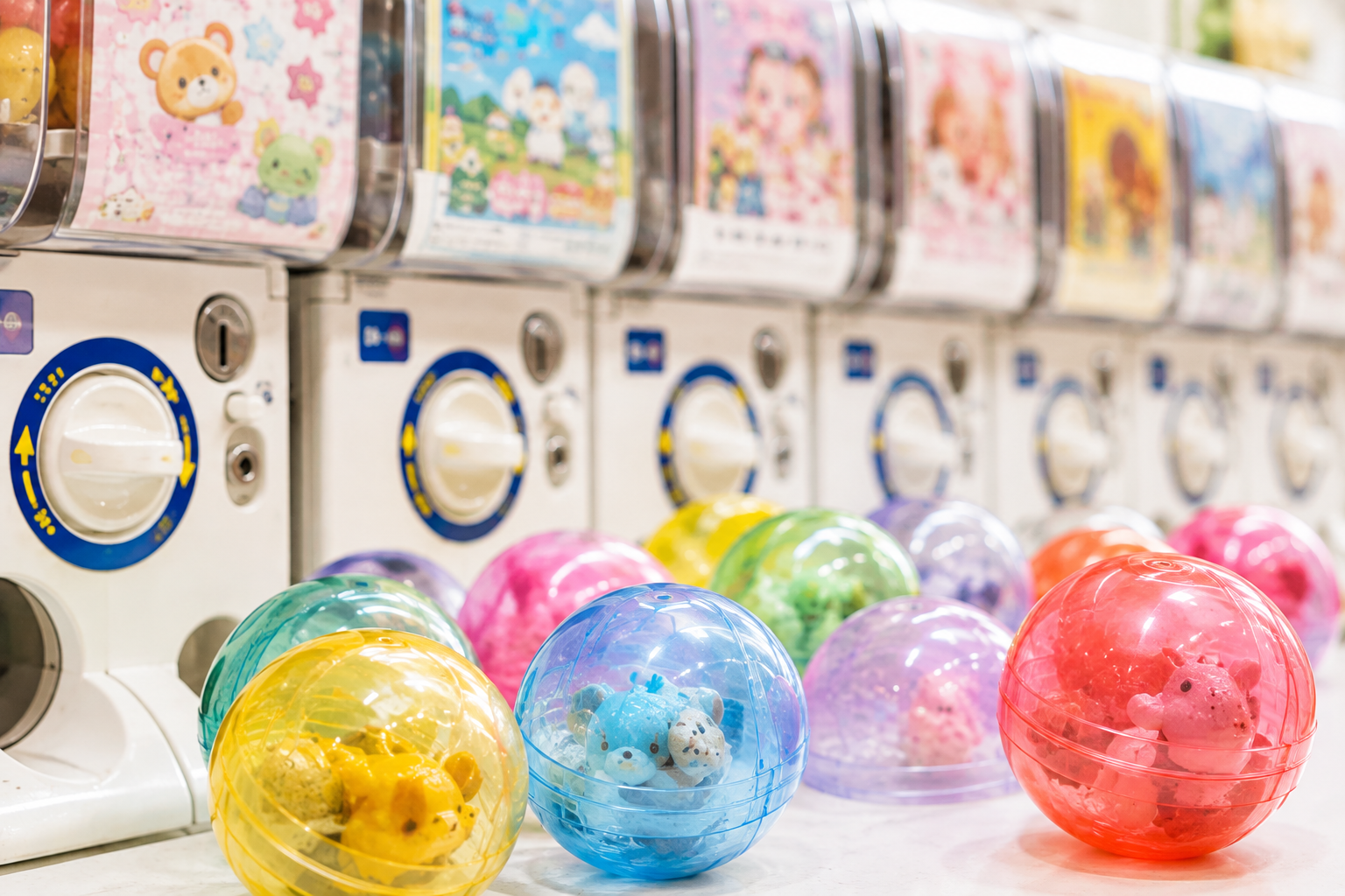 焼津でガチャガチャが楽しめるスポット！専門店からゲームセンターまで紹介