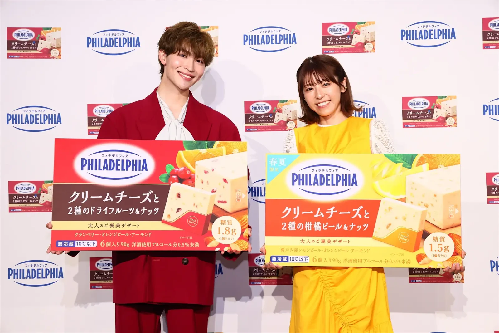 増子敦貴（GENIC）、森永フィラデルフィアデザートのイメージ