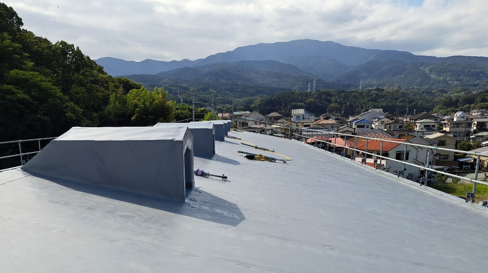 屋根防水改修工事 - After