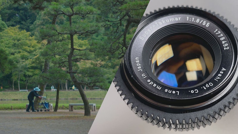 オールドレンズでノスタルジックな質感を表現