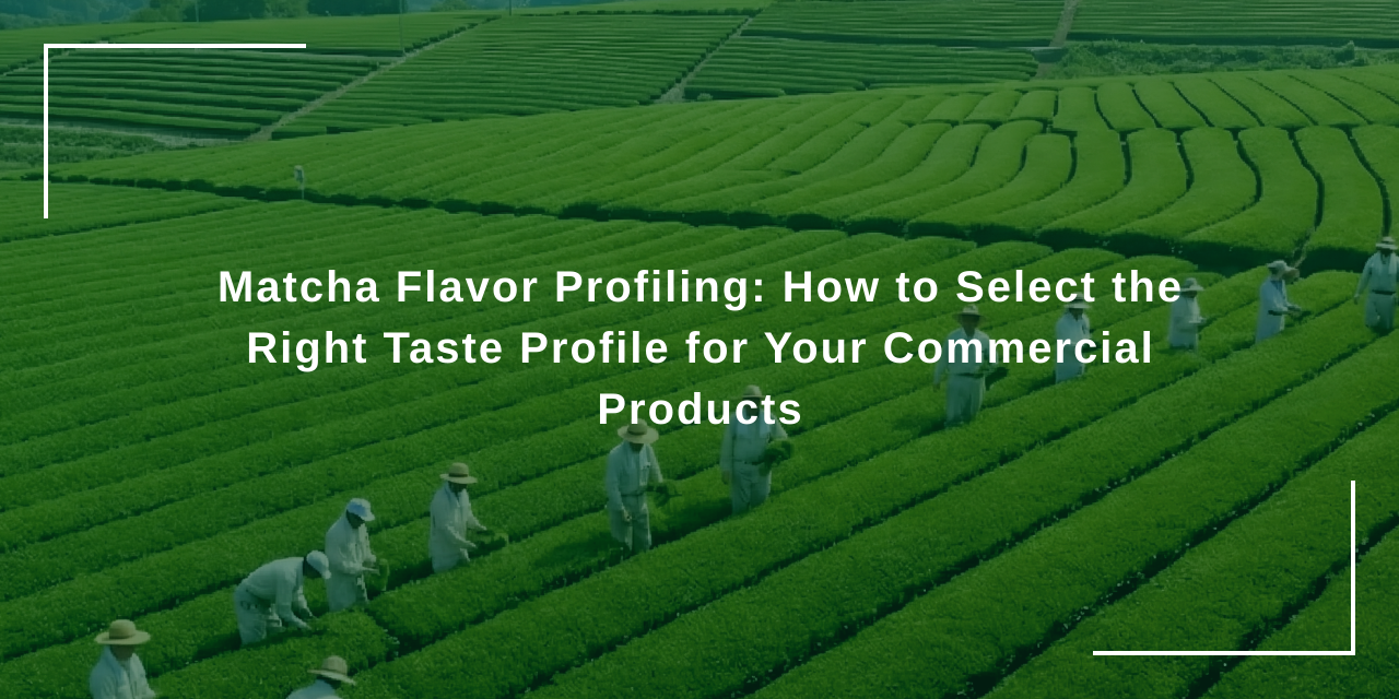 Matcha Flavor Profiling: How to Select the Right Taste Profile for Your ...