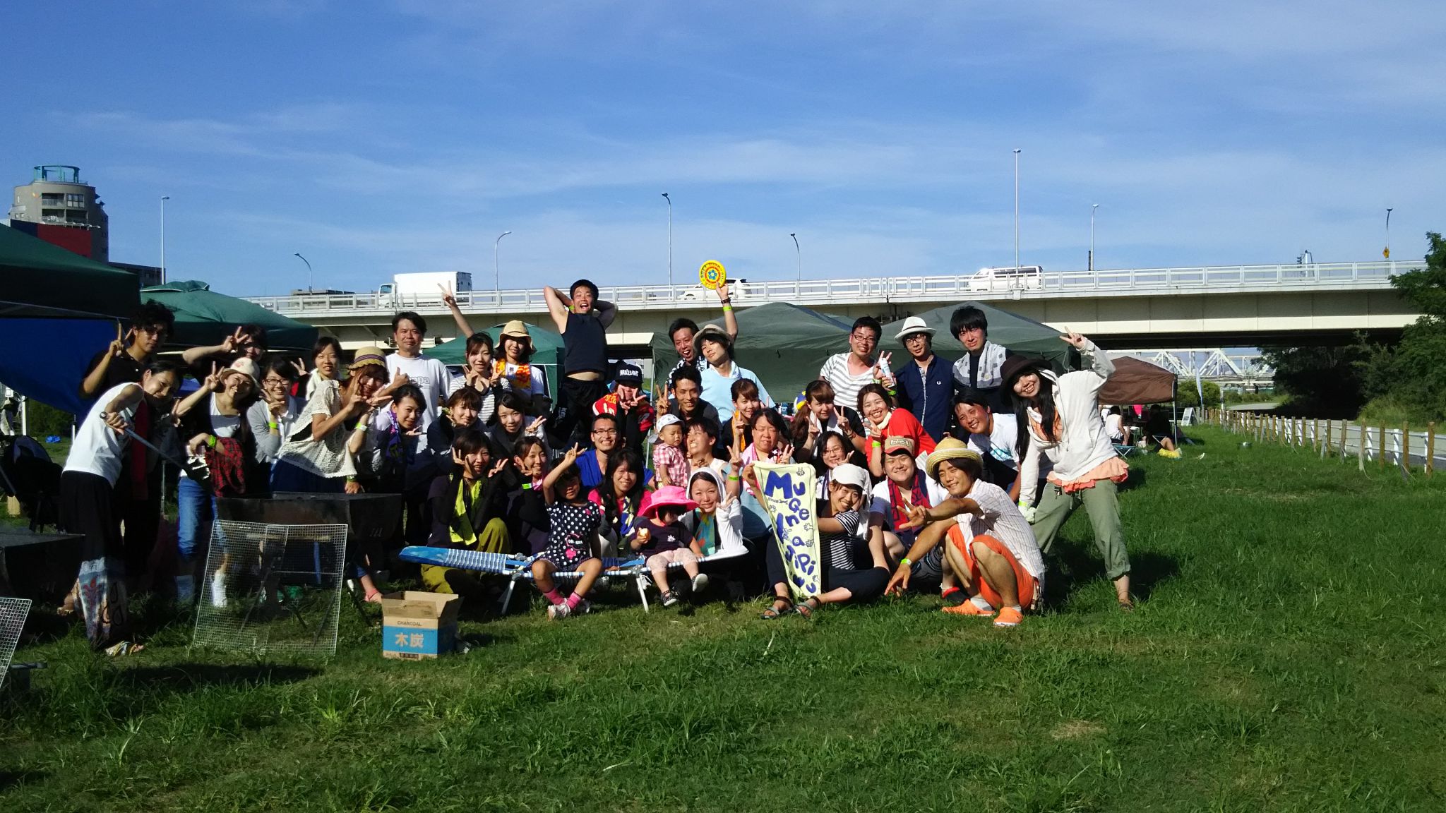 万華鏡つくって、練習して、肉食べて！