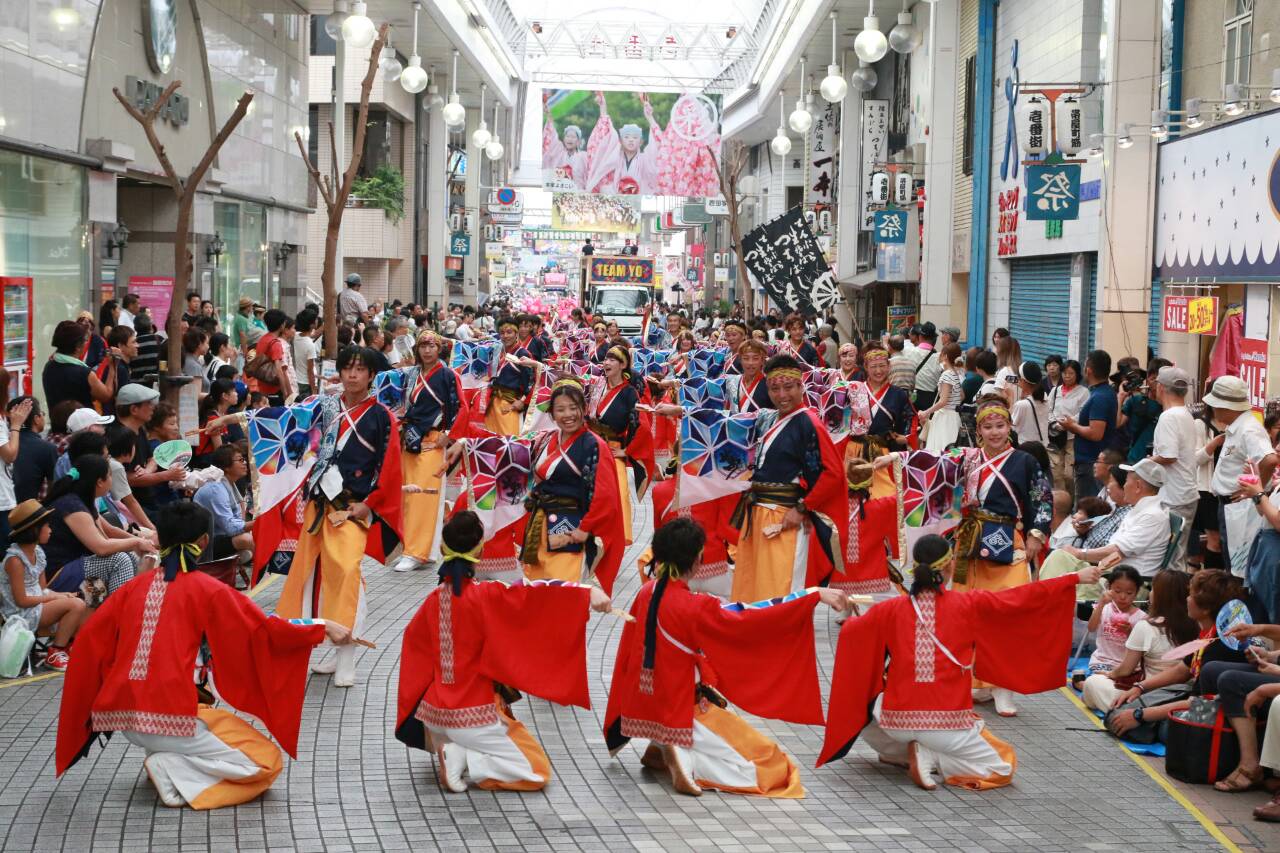 帯屋町演舞！！