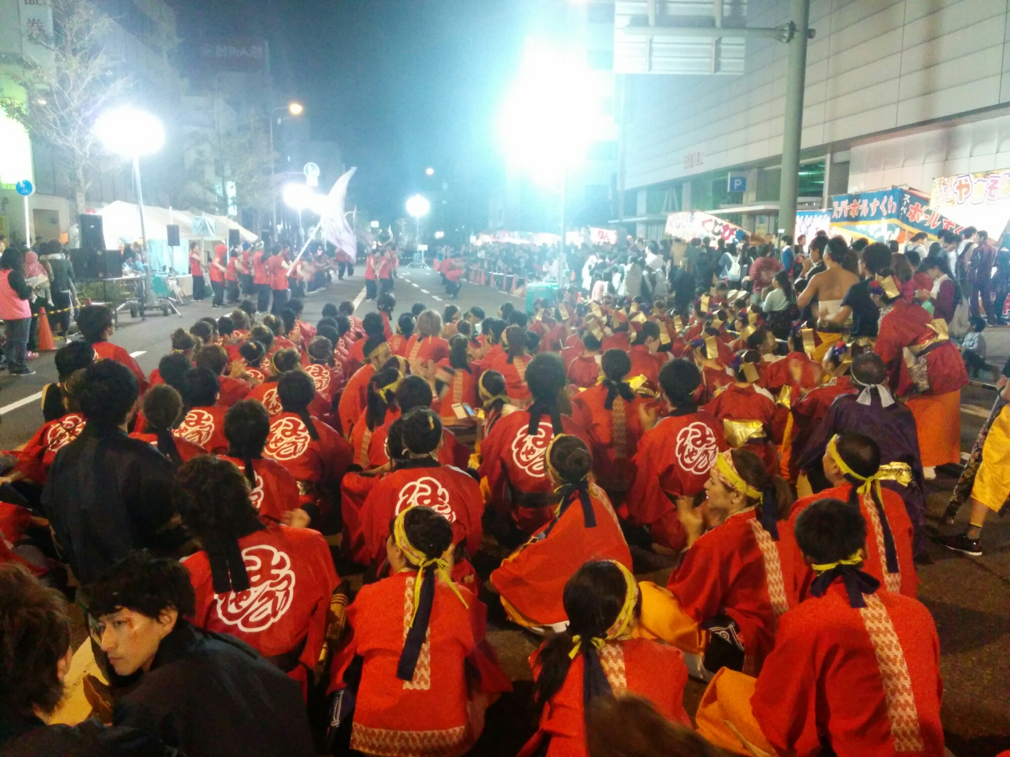 安濃津よさこい最終演舞です！