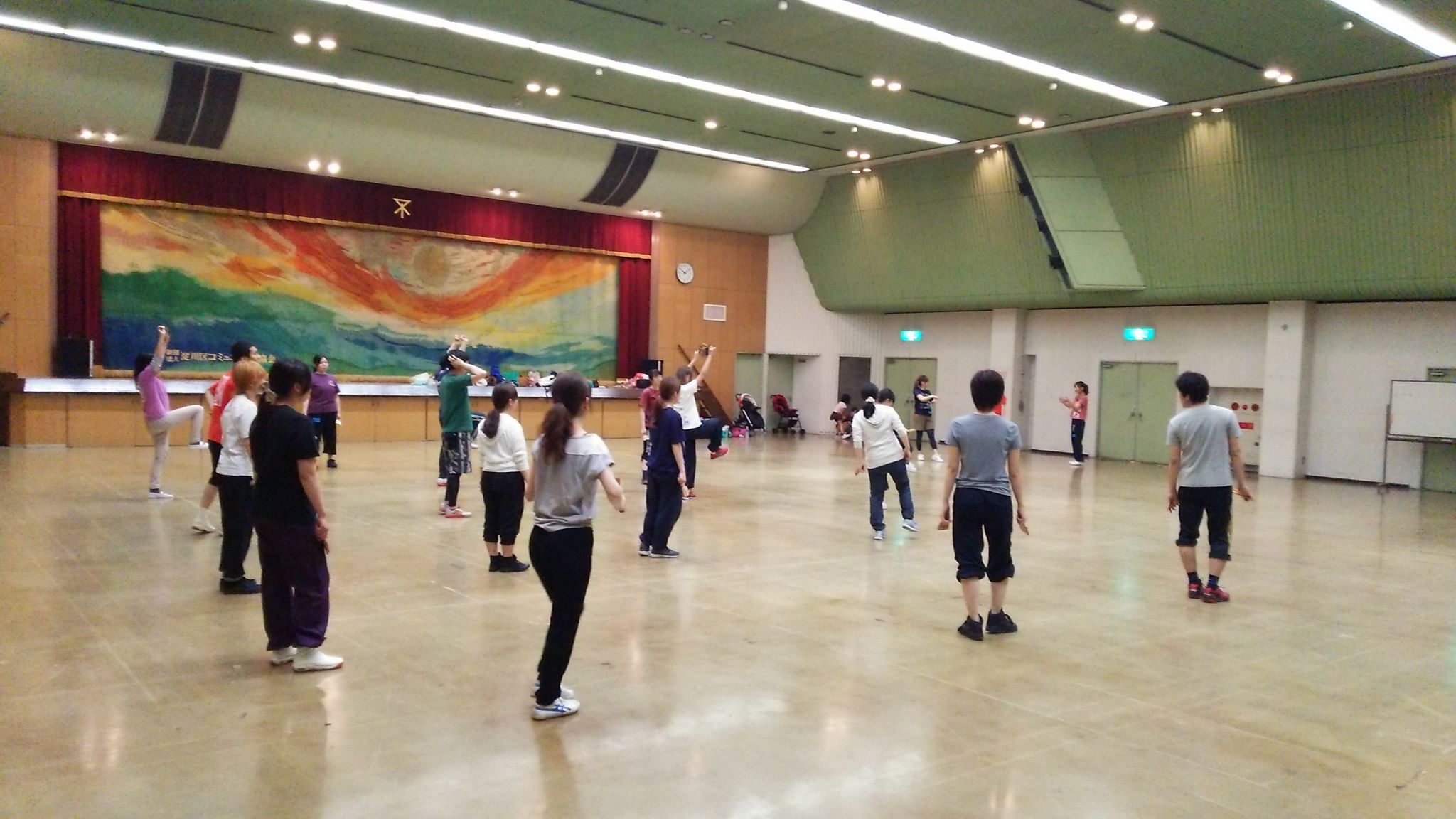 今日は日曜練習の日でした！5月10日