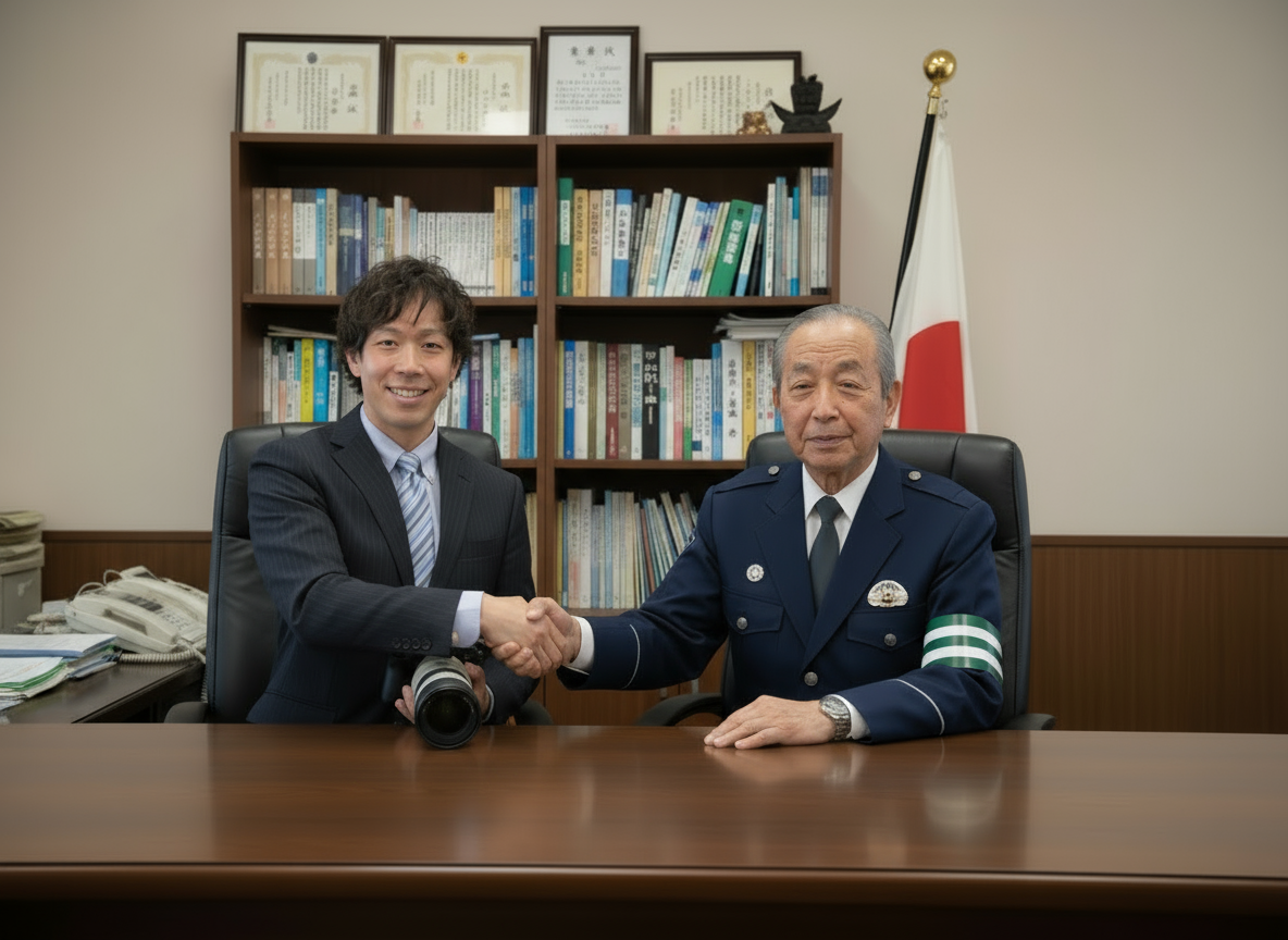 元警察署長と探偵歴30年のベテラン探偵