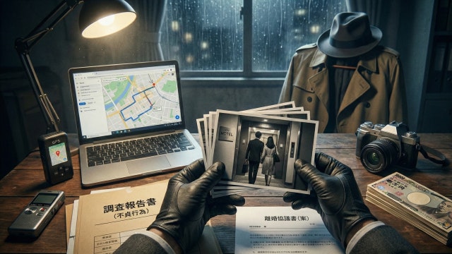 調査資料と探偵