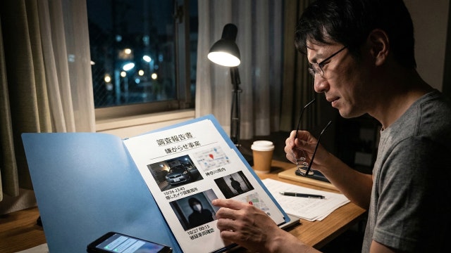 報告書を見た依頼者