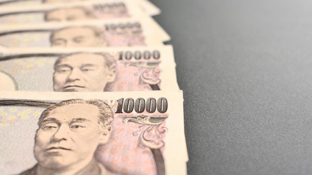 複数の一万円札