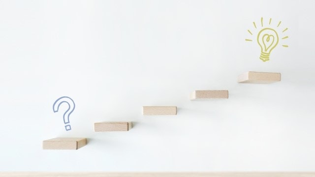 ハテナと電気マーク