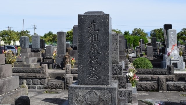 お墓の風景