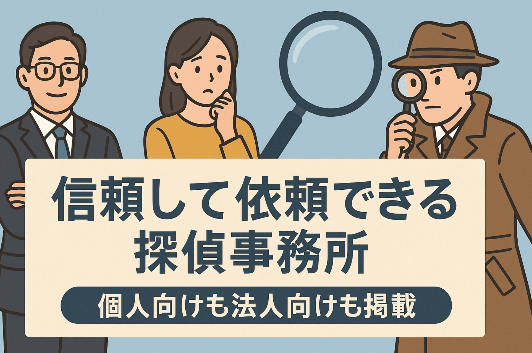 あるバイHR「信頼して依頼できる探偵事務所4選｜個人向けも法人向けも掲載」に当社を紹介いただきました！