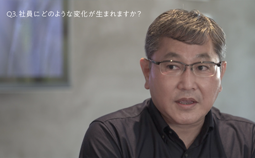 CEO Akihiko Imai, talking about “Talentism”