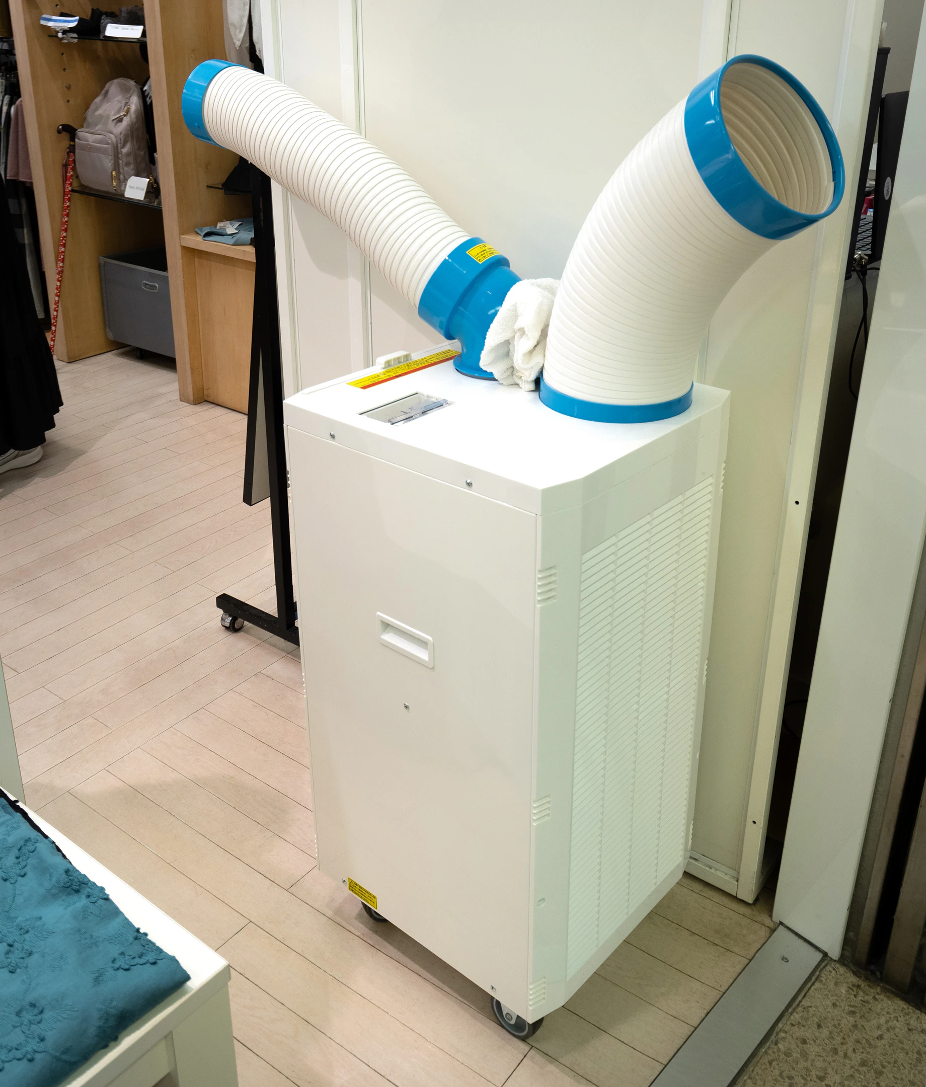 スポットクーラーの利用シーン写真