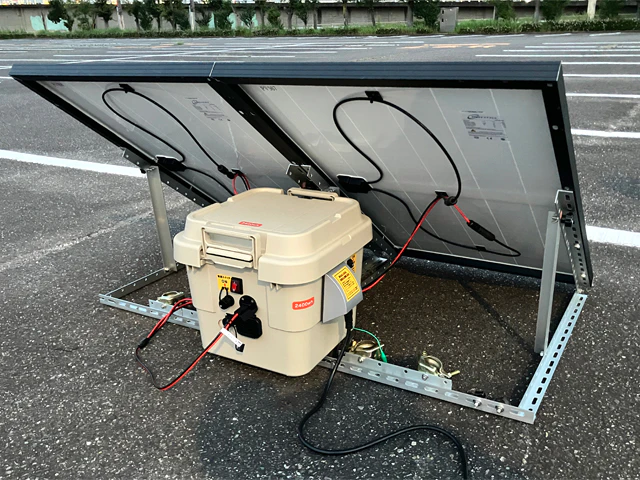 ポータブル蓄電池