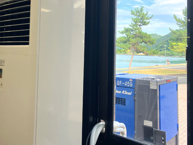 室外機・発電機との配管接続