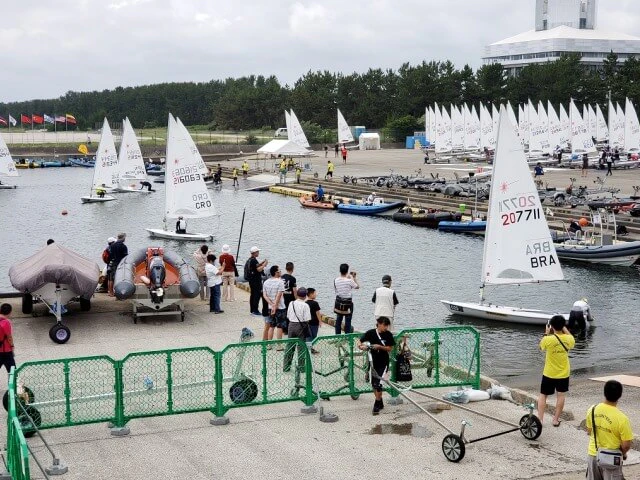 納入実績（セーリング競技世界大会の会場設置【国際イベントのレンタル実績】）のサムネイル画像