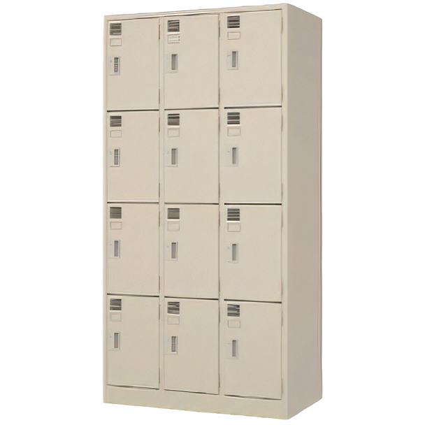 ロッカー　12人用　ダイヤル式ロックの商品画像1