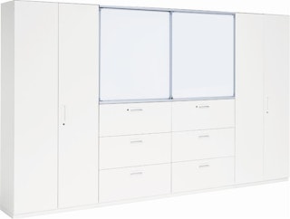 書庫　オープン　スライド白板専用　ホワイトの商品画像3