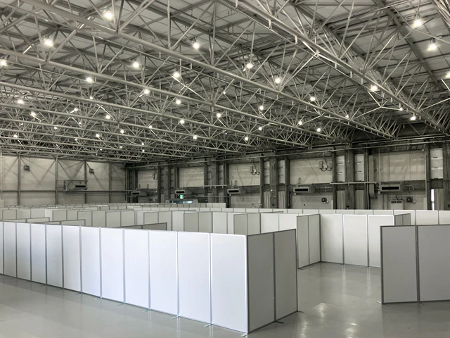 納入実績（プライベート展示会の会場設営【パーテーションのレンタル実績】）のサムネイル画像