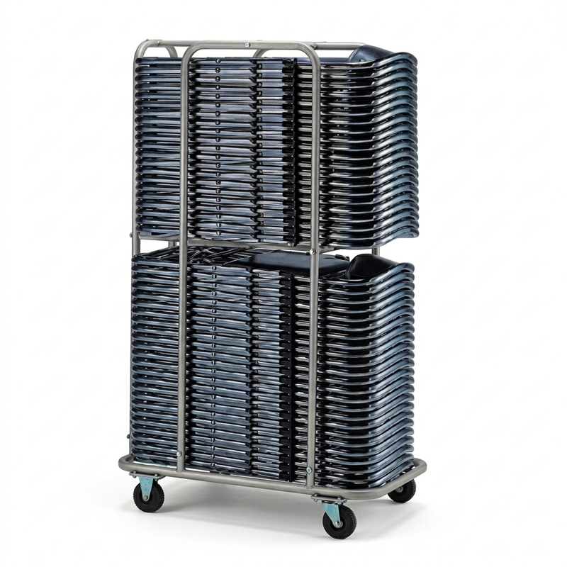 パイプ椅子(折りたたみ椅子) 専用台車の商品画像1