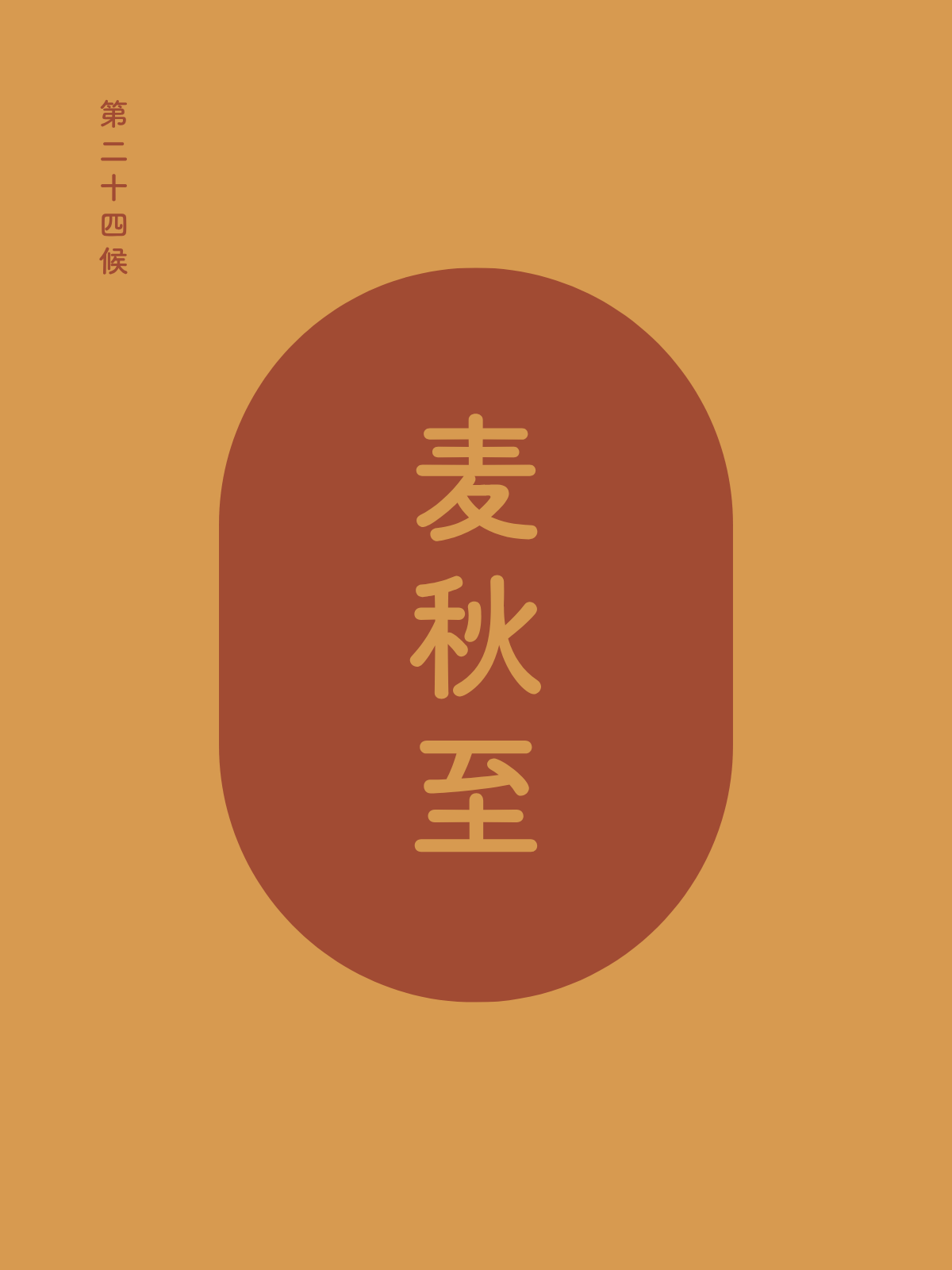 第二十四候｜麦秋至