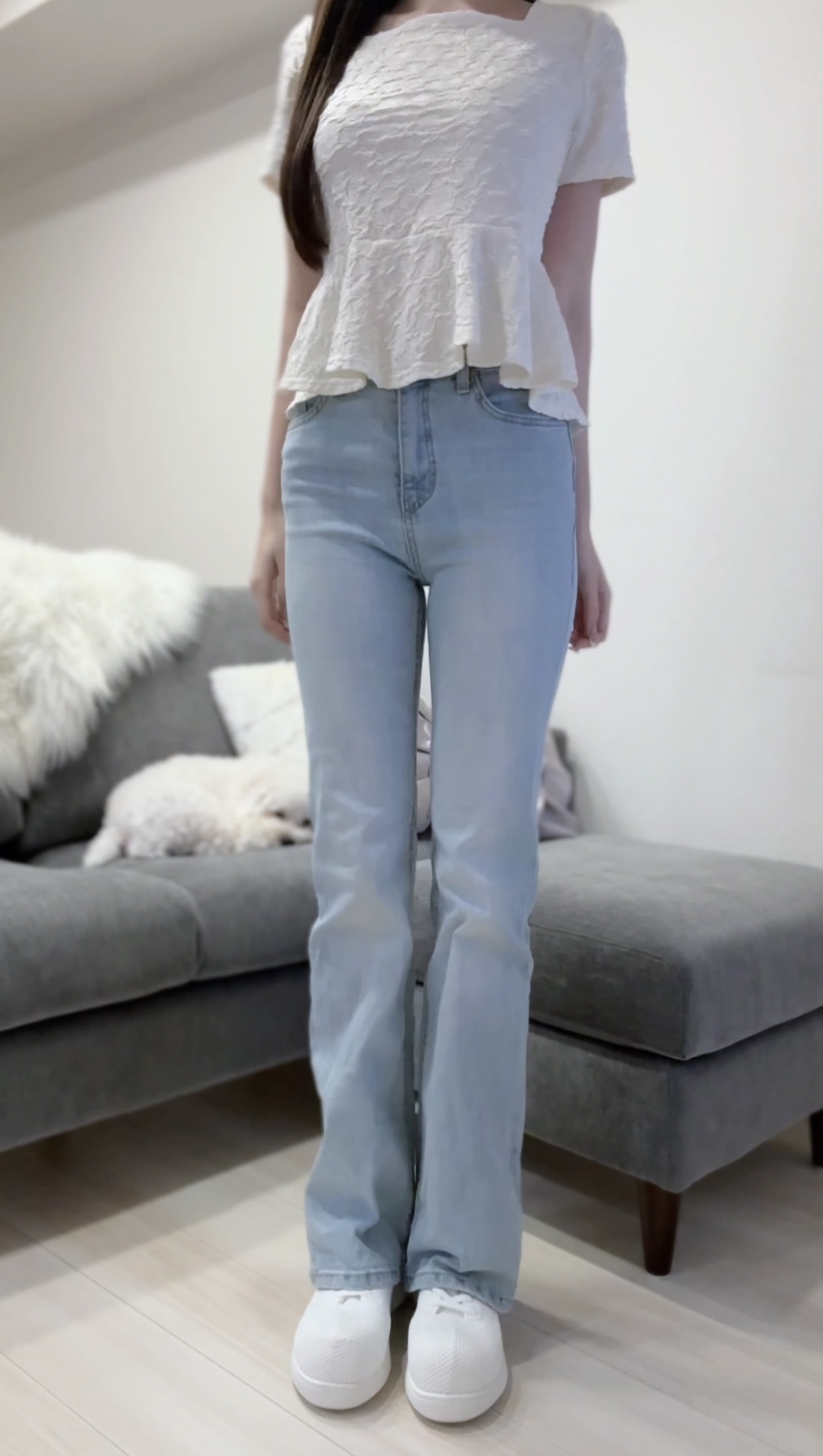 ソフトスニーカー ホワイト/ホワイト | Racbaki