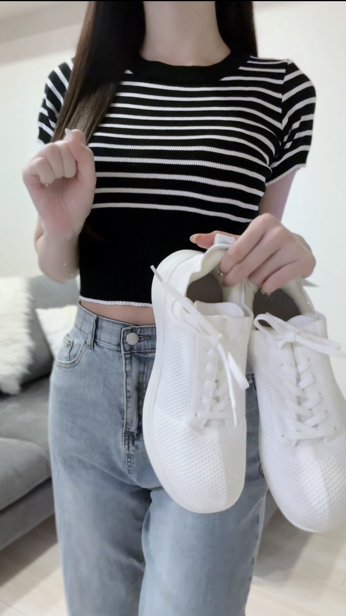 ソフトスニーカー ホワイト/ホワイト | Racbaki