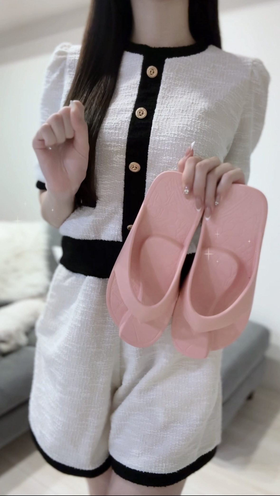 イージーサンダル ベビーピンク | Racbaki