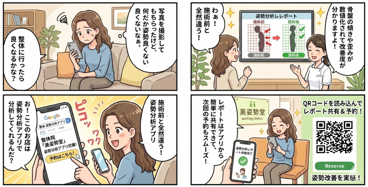 姿勢分析アプリ