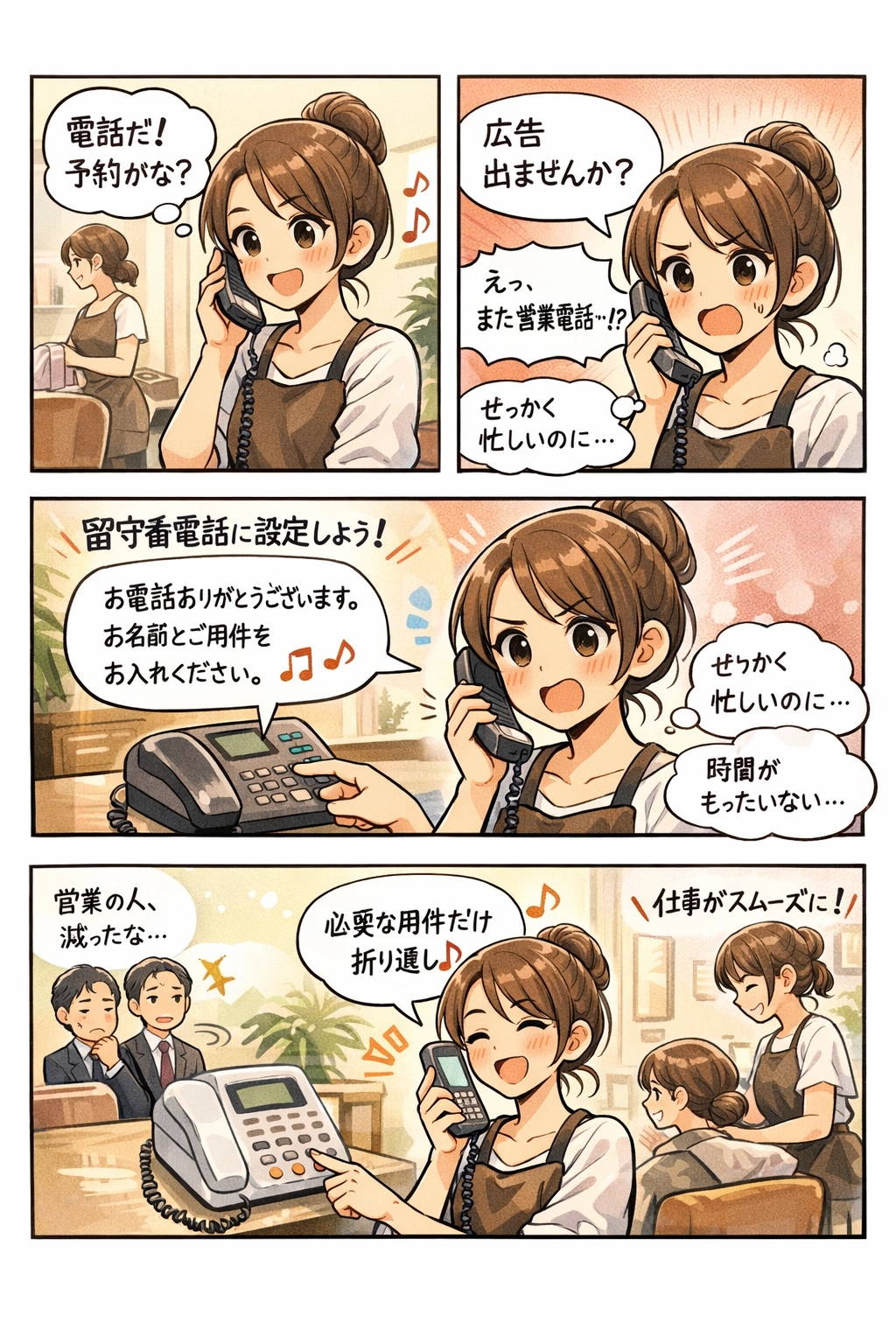 営業電話対策