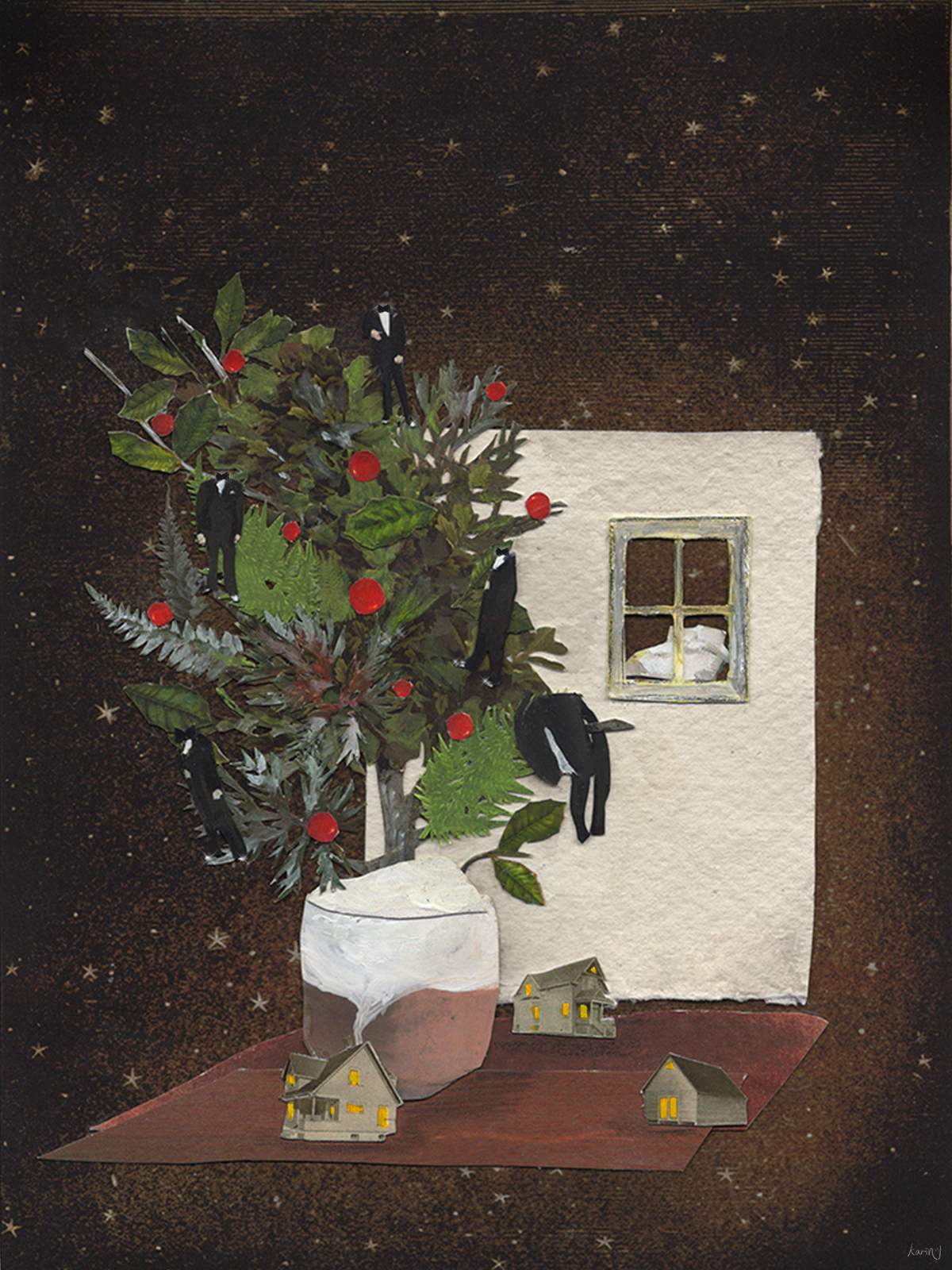 吊るされた男と湯呑茶碗