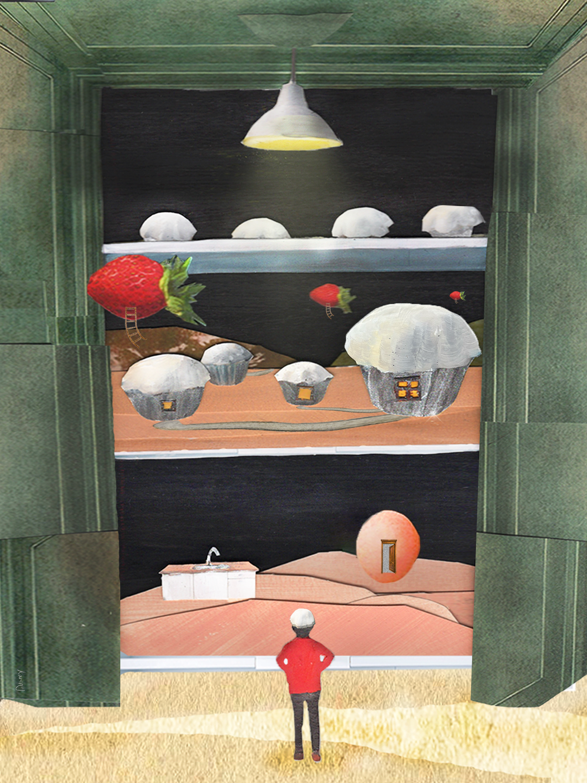 冷蔵庫に耳をすます