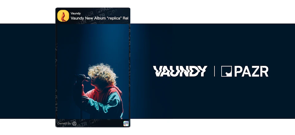 VAUNDのデジタルカードのイメージ画像