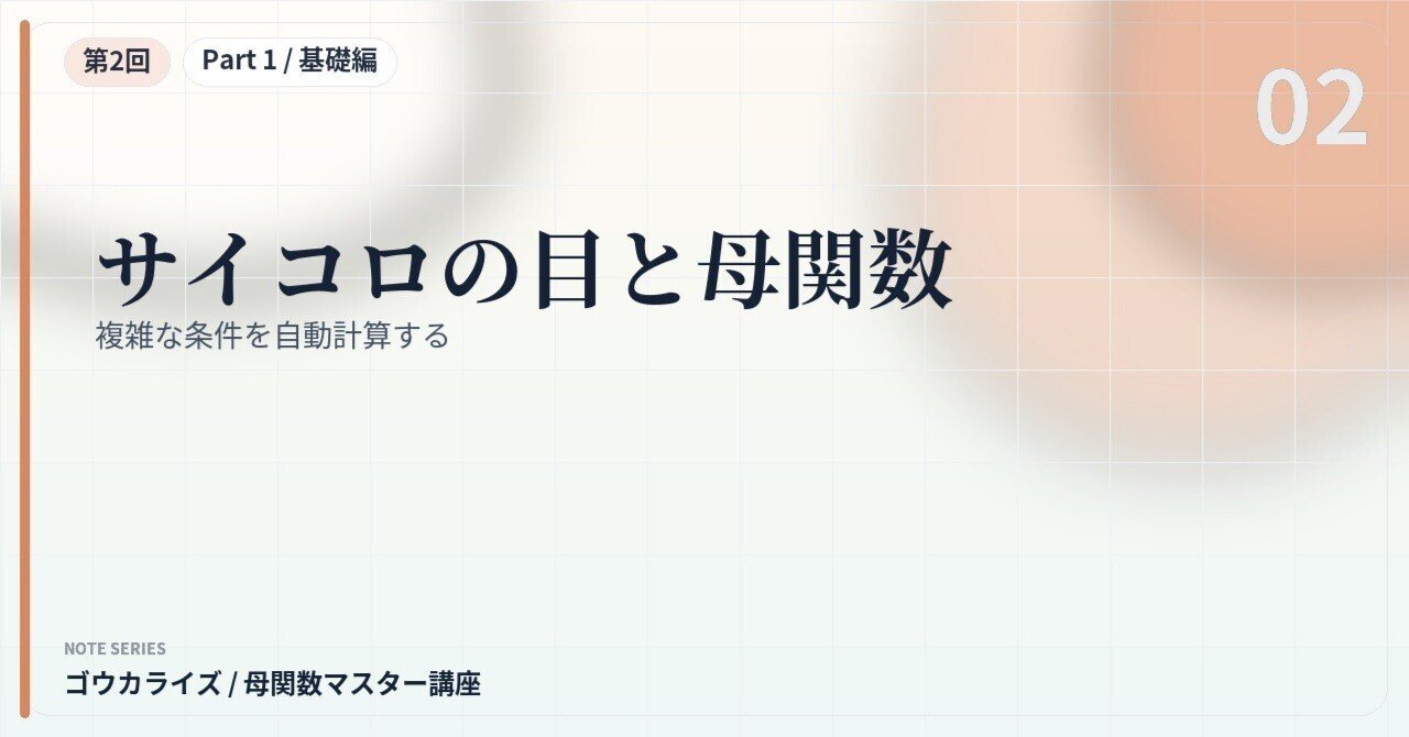 【母関数マスター講座 第2回】サイコロの目と母関数〜複雑な条件を自動計算する〜に関する大学受験ブログ記事のサムネイル画像