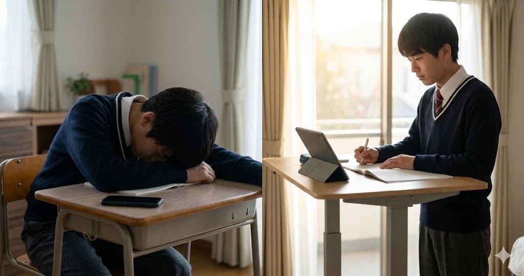 3万円で集中時間を1.5倍にした、2つのアイテムに関する大学受験ブログ記事のサムネイル画像