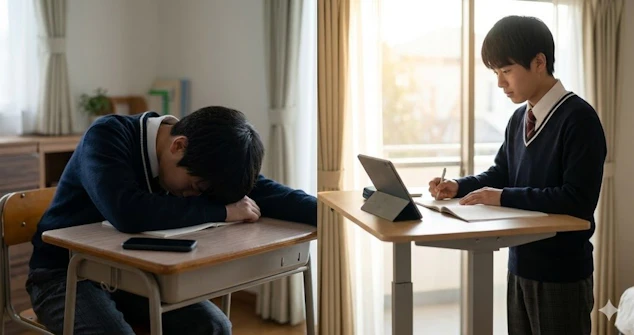 3万円で集中時間を1.5倍にした、2つのアイテムに関する大学受験ブログ記事のサムネイル画像